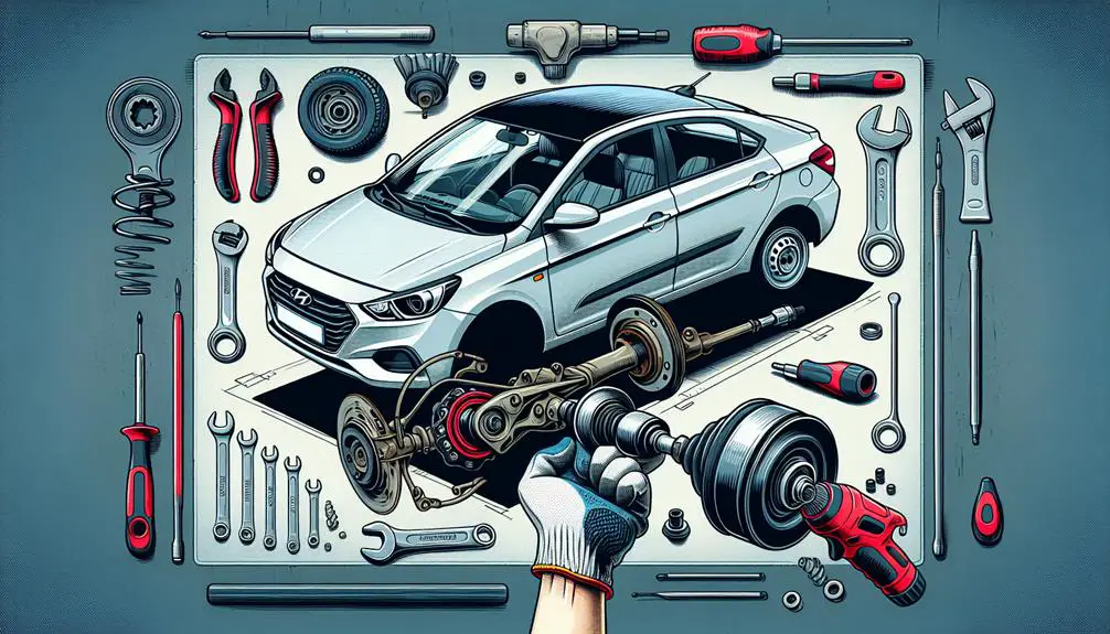 replacing a worn ball joint