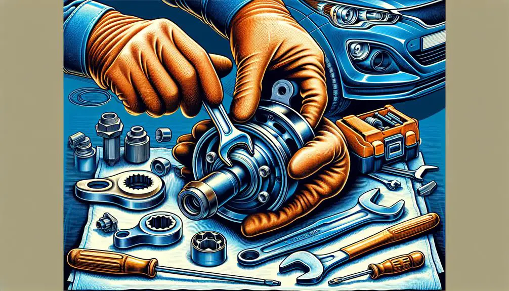 replacing ball joint hyundai