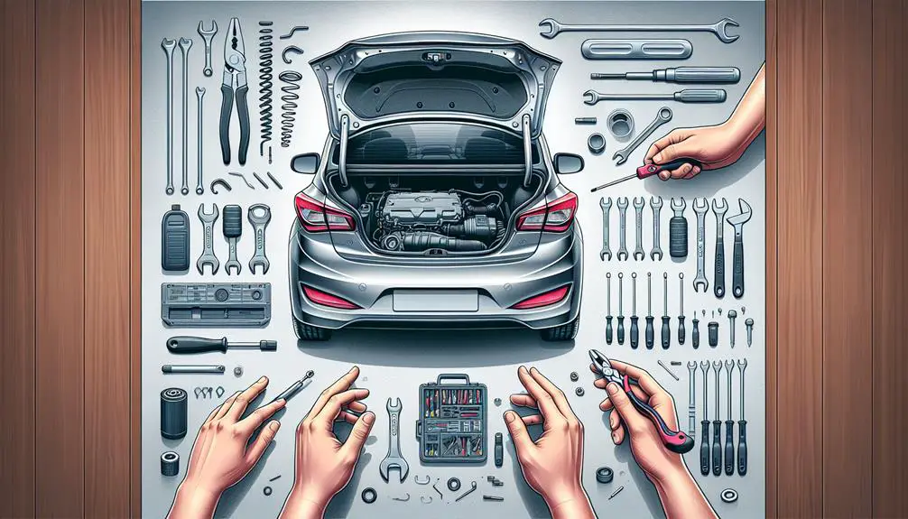 replacing brake light bulb