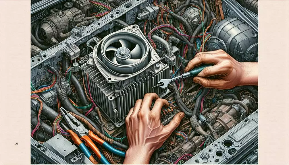 replacing hvac blower motor