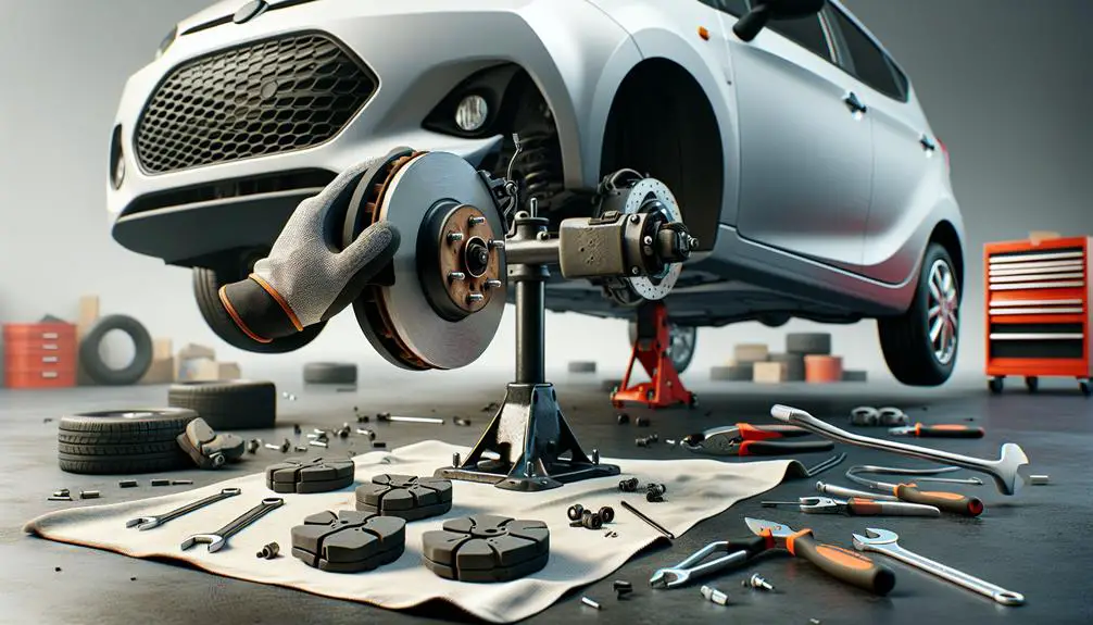 replacing hyundai i10 brake pads