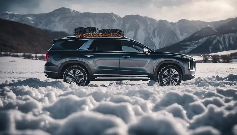 hyundai palisade snow chains